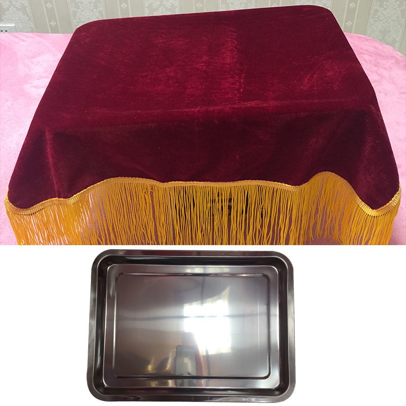 Khay đựng giải thưởng vải đỏ Vải flannel đồ dùng thuyết trình Nghi thức khai mạc khay trao giải vàng