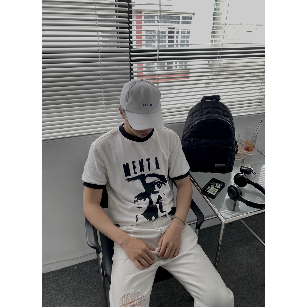 Áo Thun Nam Tay Ngắn In VISION VINTAGE MENTAL® - Boxy Tee