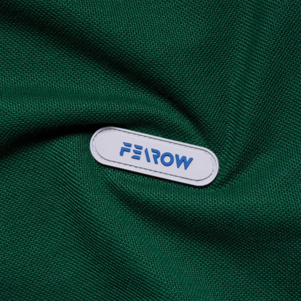Áo polo nam nữ local brand unisex Fearow Signature / Màu Xanh Lá Đậm - FW703