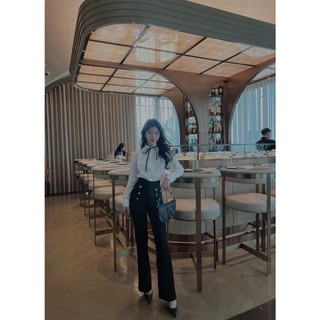 Áo somi nơ nhỏ Ruby House tiểu thư- SP000992