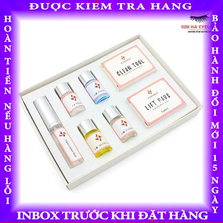 Sét uốn mi collagen 3D 6D, sét uốn mi LASH LIFT Hàn Quốc, dụng cụ mi Sơn Hà dolacuong