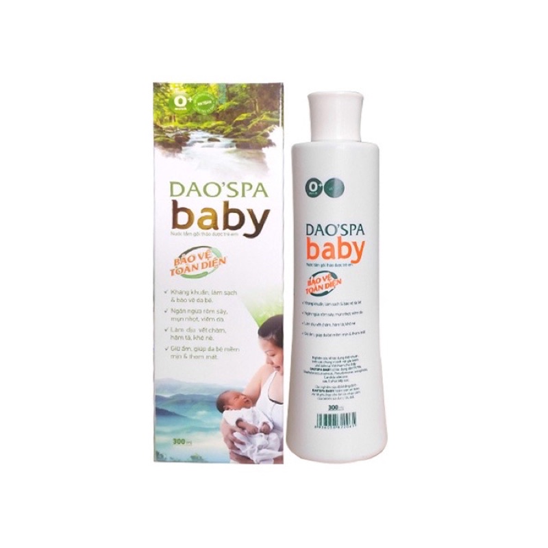 ✅ Nước tắm gội thảo dược cho bé Daospa Baby