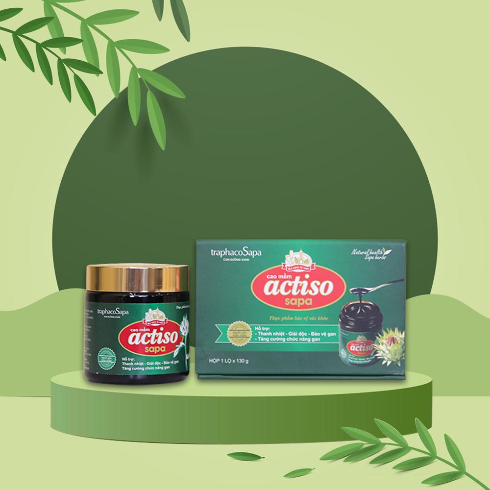 Cao Atiso Traphaco Sapa mát gan Trà Atiso thanh lọc cơ thể giải độc gan Morasa TS02 (130gr)