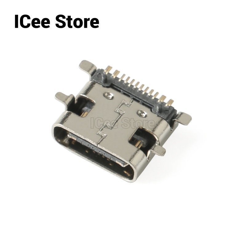 Set 20 Đầu Nối Cổng Sạc USB 3.1 Type-C 16pin Chuyên Dụng Cho Điện Thoại