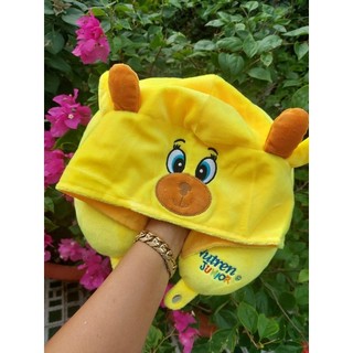 Gối kê cổ kèm mũ cho bé (quà sữa)