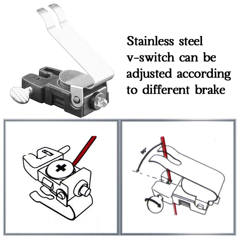 Đèn Phanh Xe Đạp Chống Thấm Nước Có Thể Gấp Gọn Tiện Dụng