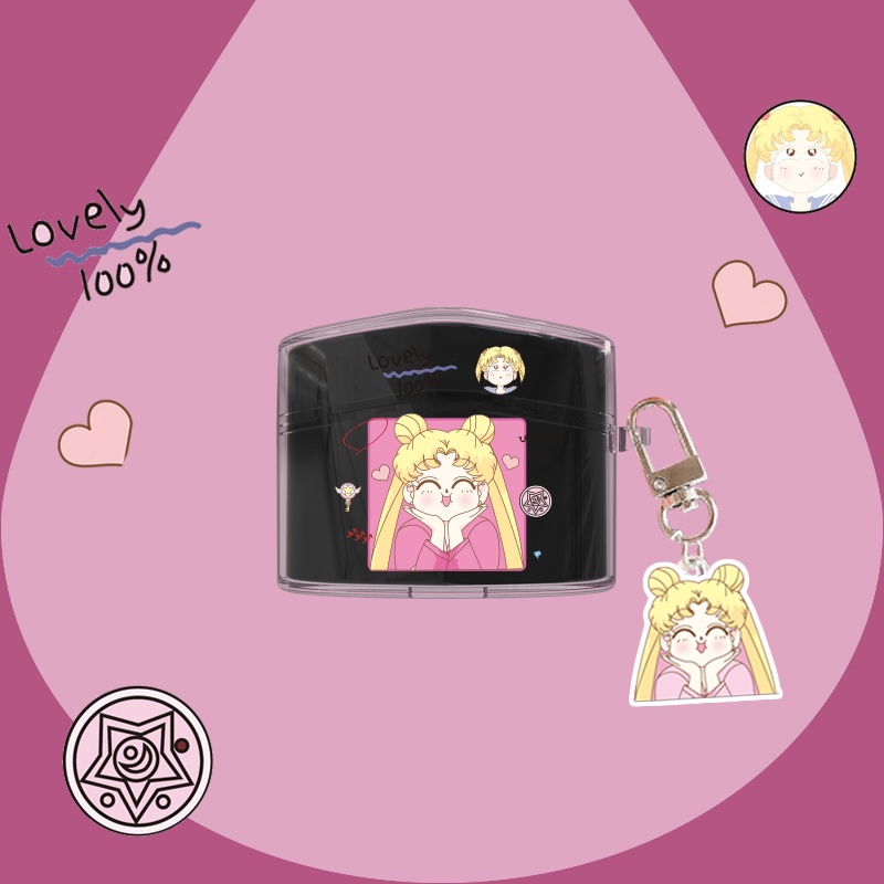 Vỏ Bảo Vệ Hộp Sạc Tai Nghe Lenovo LP6 TWS Bằng TPU Mềm Trong Suốt Chống Sốc Kèm Móc Khóa Đơn Giản