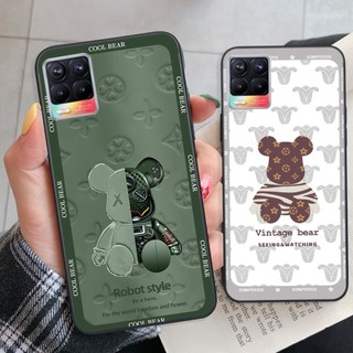 Ốp lưng Realme 8 / Realme 8 Pro mẫu BEARBRICK/ Kaws thể thao cá tính,cute,giá rẻ