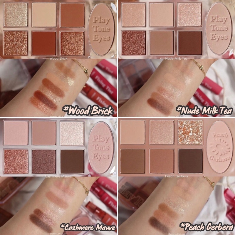 Bảng Phấn Mắt & Má Hồng Etude House Play Tone Eyes