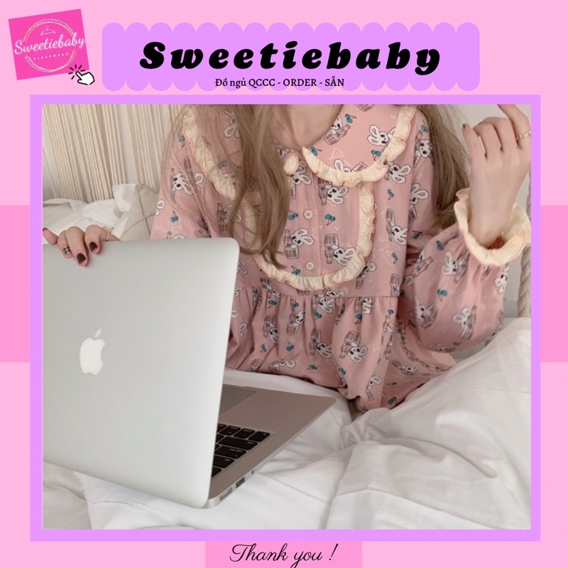 SET BỘ PIJAMA MẶC NHÀ CỔ BÈO DỄ THƯƠNG SIZE M-3XL rẻ nhất shopee