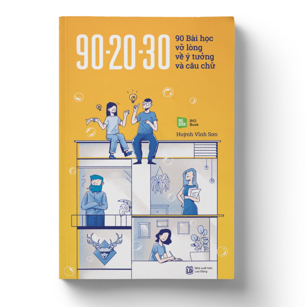 Sách 902030 90 Bài Học Vỡ Lòng Về Ý Tưởng Và Câu Chữ (Bản thường) - RIOBooks - BẢN QUYỀN