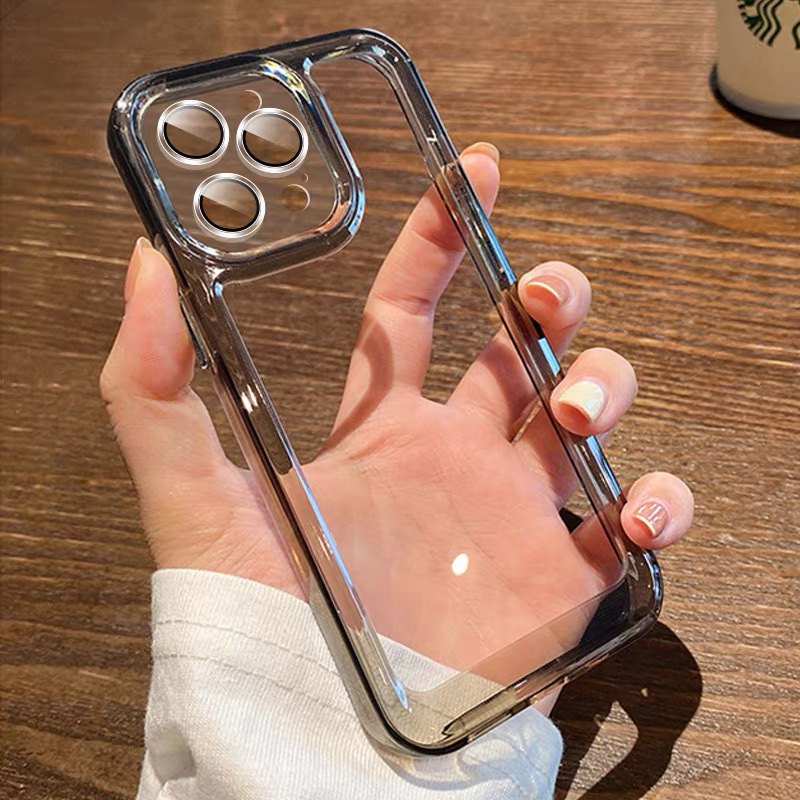 Ốp lưng iphone Ốp Điện Thoại Mềm Trong Suốt Chống Sốc Chất Lượng Cao Cho Iphone / Pro / 13 Pro / Max 12 Pro / Max / Xs Max / XR / 7 / 8 Plus