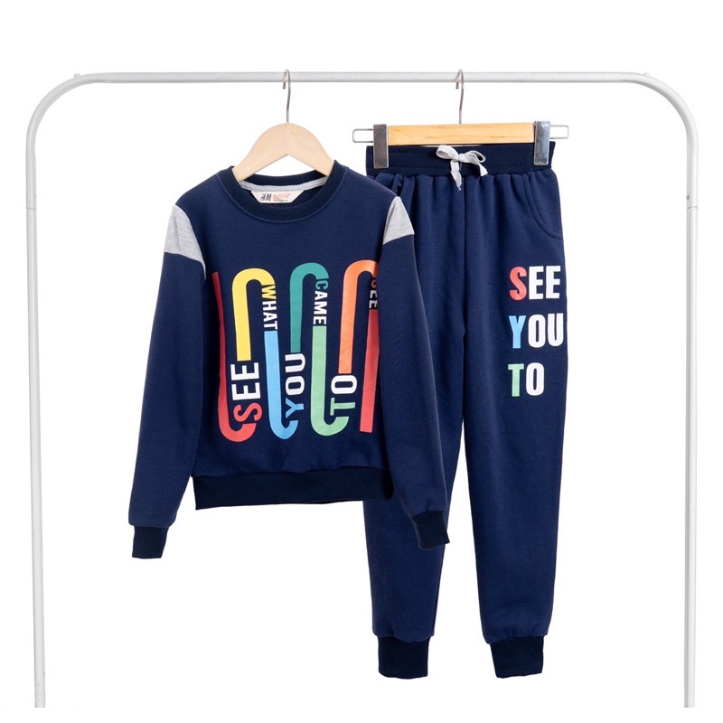 🚗 Bộ da cá Hàng xuất H&M bé trai từ 20-60kg