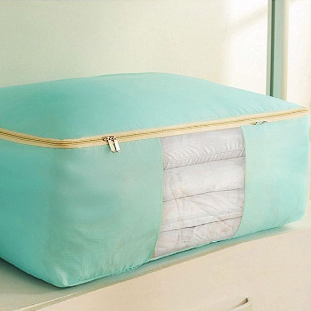 BSUNS Túi Đựng Chăn Cotton Chống Ẩm Có Khóa Kéo Tiện Lợi