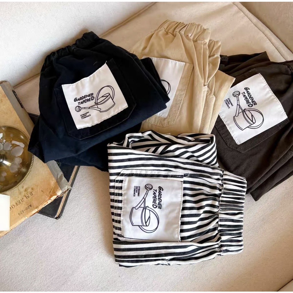 Quần Jogger Quần Dài Thu Đông Phong Cách Hàn Quốc Cho Bé Từ 8kg Đến 32Kg Thời Trang Trẻ Em Chaarlie Kids