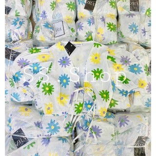 Áo croptop hoa cột
