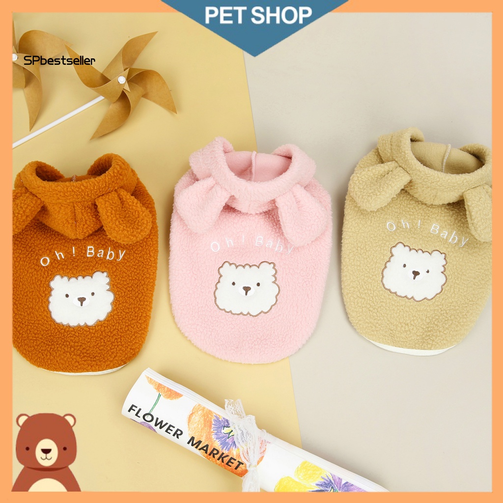 Áo Khoác Lông Cừu Mềm Mại Co Giãn Thời Trang Mùa Đông Cho Chó Cưng