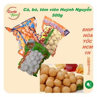 Cá viên, bò viên, tôm viên 500g