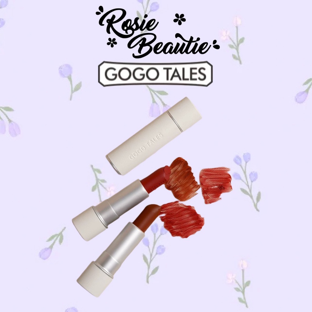 { GOGOTALES } SON THỎI LÌ / BÓNG TRẮNG VẰN 2021 MÀU ĐẬM
