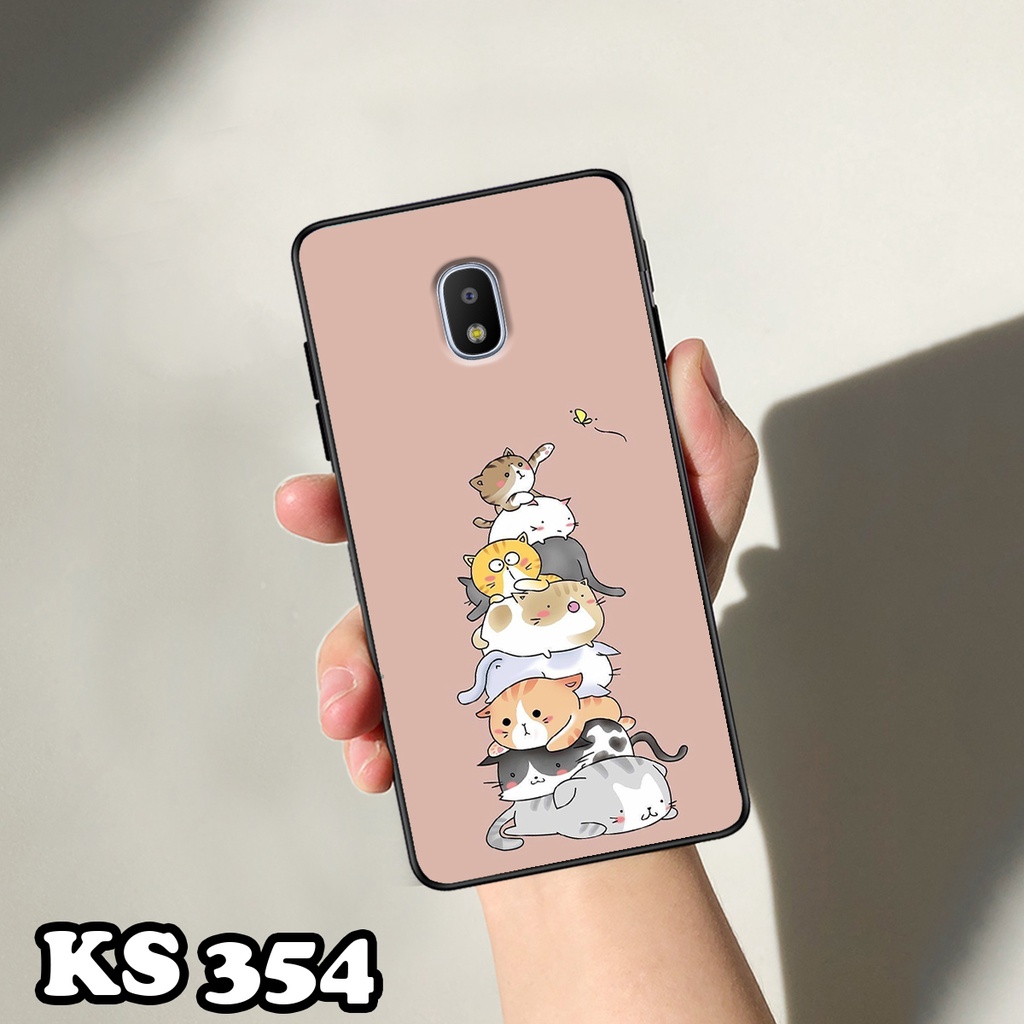 Ốp lưng Samsung J5 Prime - J5 Pro - J5 2015 - J5 2016 - Ốp Samsung in hình Cat&amp;Bear đáng yêu - Chất liệu TPU siêu bền