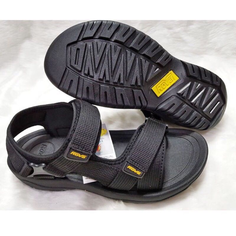 Sandal Nam quai chéo hiệu Rova bền đẹp RV866