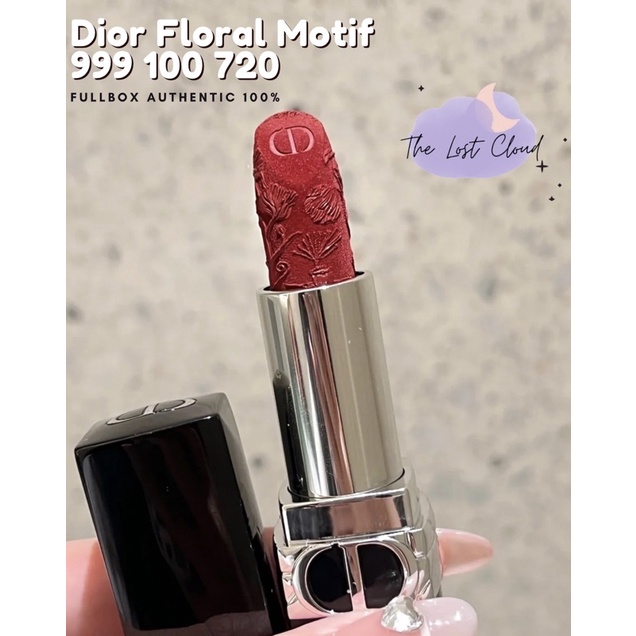 Son Dior Velvet AUTH 100 1947 limited Millefiori 2022🎁 đủ bill