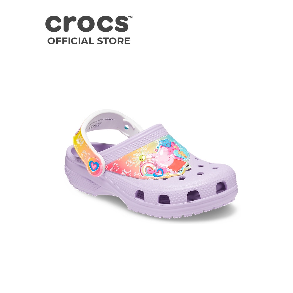 Giày Clog Trẻ em Crocs Toddler Peppa Pig Funlab Lavender