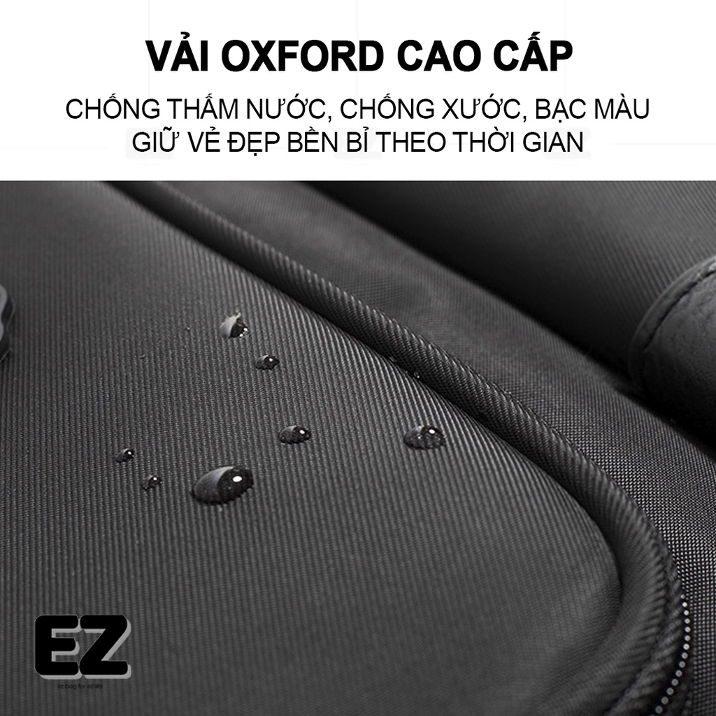 Balo đi học thời trang unisex chống thấm nước BLU14, Balo học sinh đựng laptop 15.6 inch cao cấp