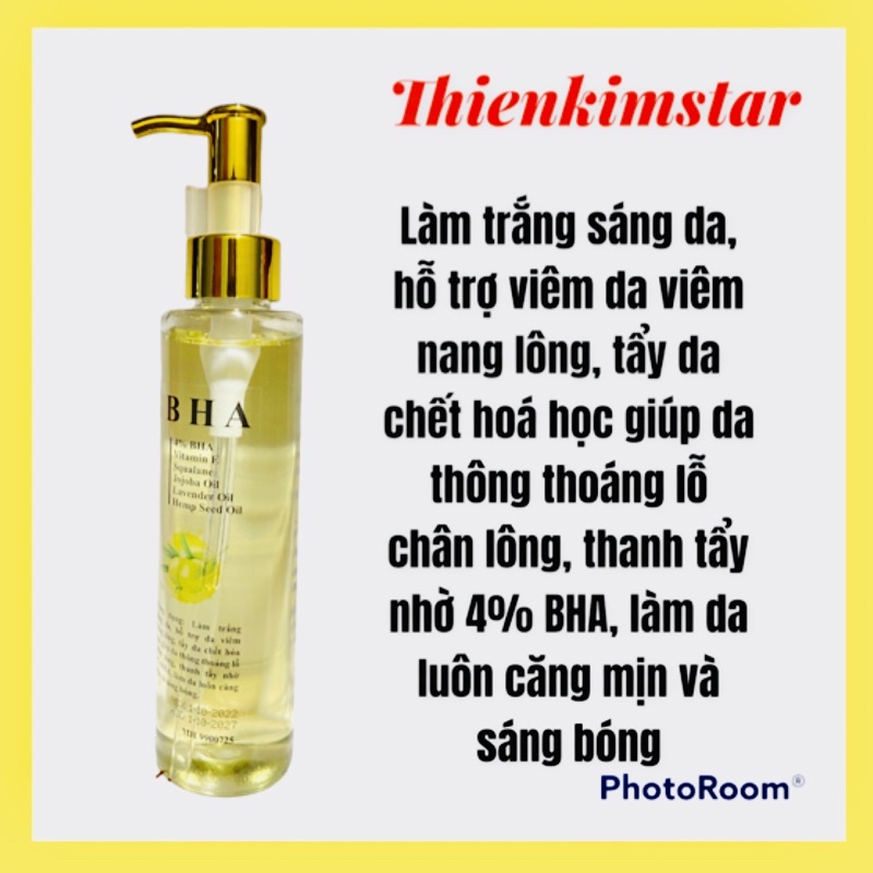 Dầu Dưỡng Trắng Da Body Oil 4% BHA