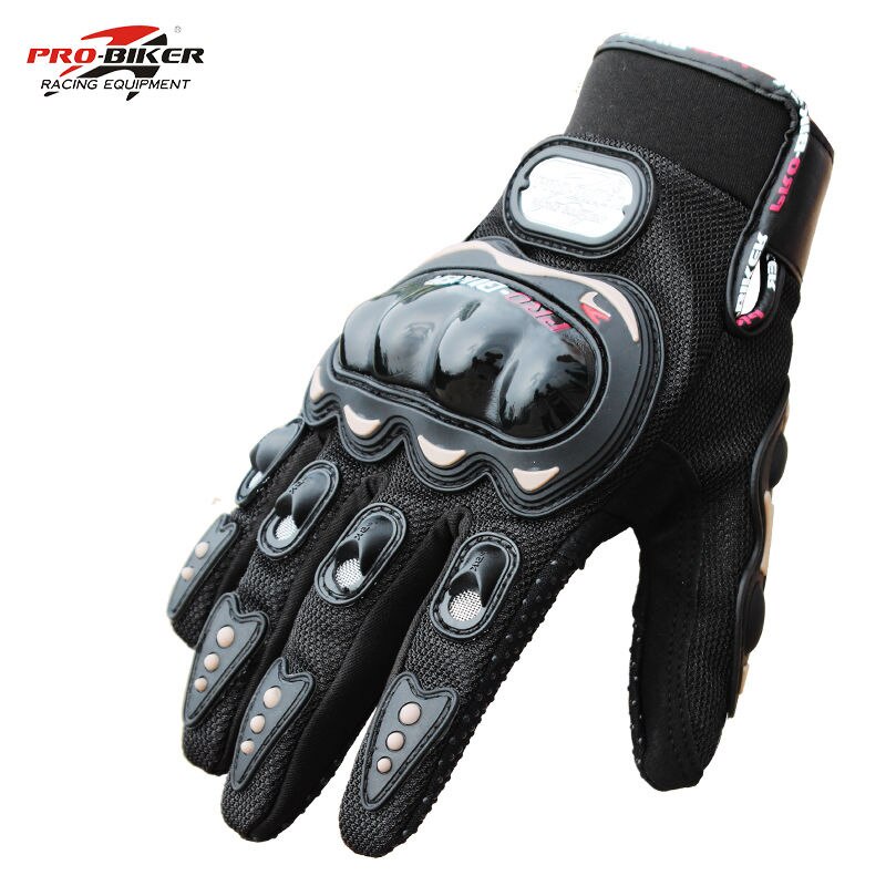 Găng Tay Xe Máy Xe Máy Vải Lưới Thoáng Khí Găng Tay Đi Xe Đạp Đeo Thả Chống Găng Tay Đua Moto Luvas Guantes