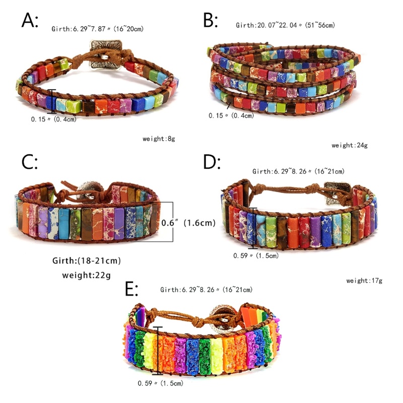 Flgo Vòng Tay Da Đính Đá Pha Lê 2 Sợi Tự Nhiên Cho Nữ