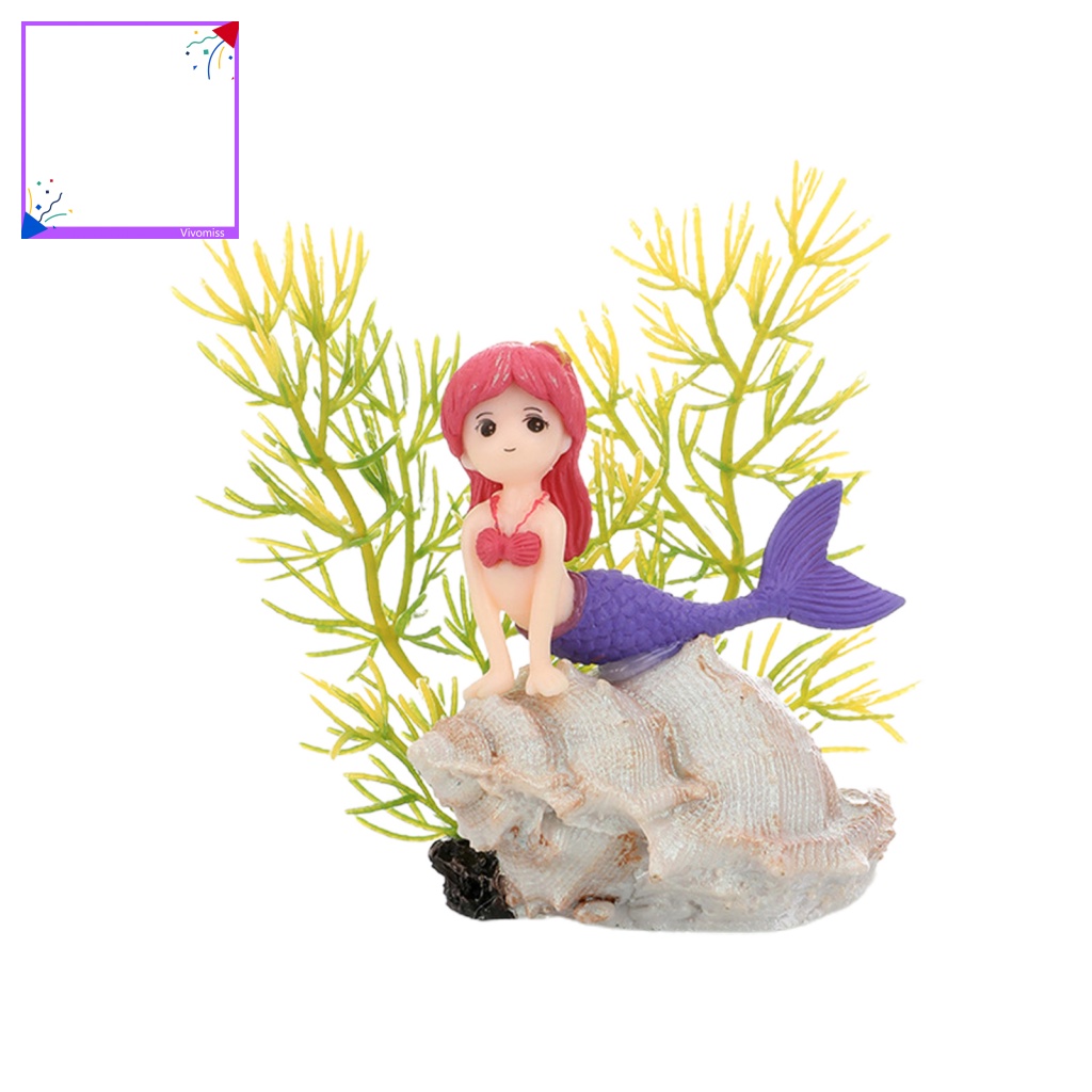 Đồ trang trí Trang Trí Hồ Cá Bằng Nhựa Thân Thiện Với Môi Trường