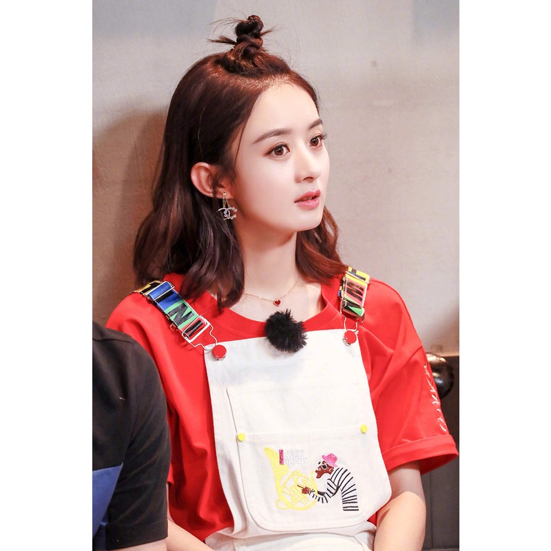 Khuyên Tai Kim Bạc Đính Kim Cương Cao Cấp Phong Cách Hàn Quốc Thời Trang Cho Nữ