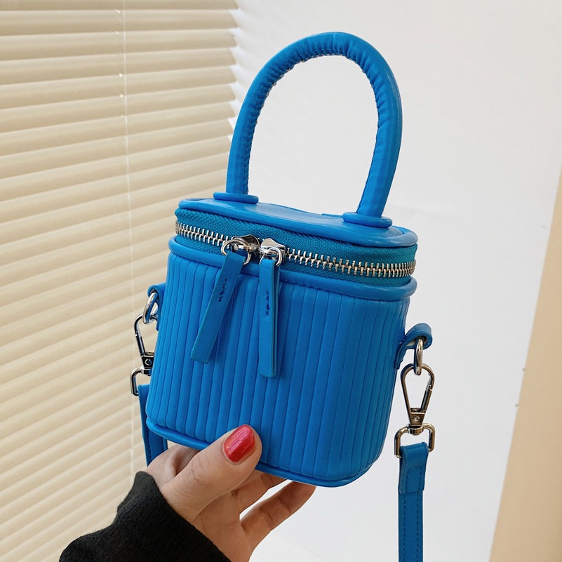 Túi Đựng Mỹ Phẩm Họa Tiết Sọc Thời Trang Dành Cho Nữ