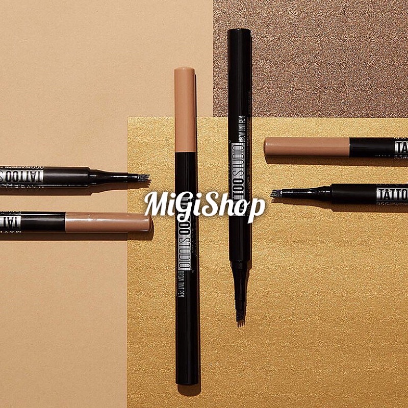 Bút Phẩy Sợi Lông Mày Maybeliine Tattoo Studio Brow Tint Pen Up To 24H 1,1ml