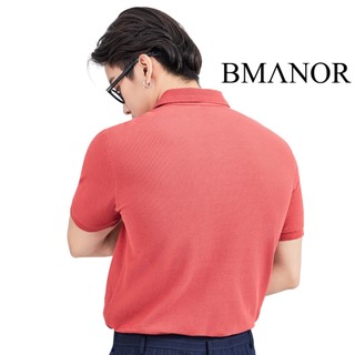 Áo Polo Nam BMANOR Basic - BRICK form Regular Fit