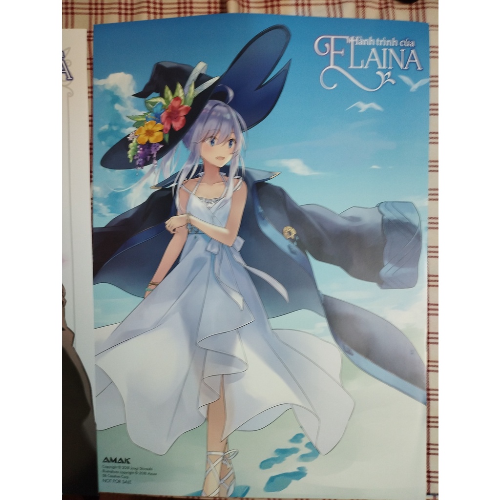 Standee giấy elaina 7
