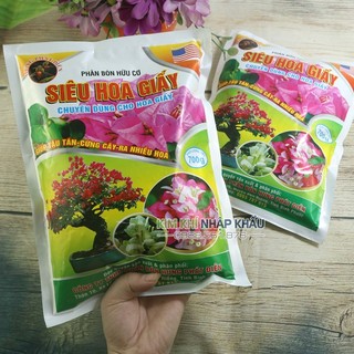 Phân bón hoa giấy, Phân kích hoa giấy cực mạnh gói 700g - T216