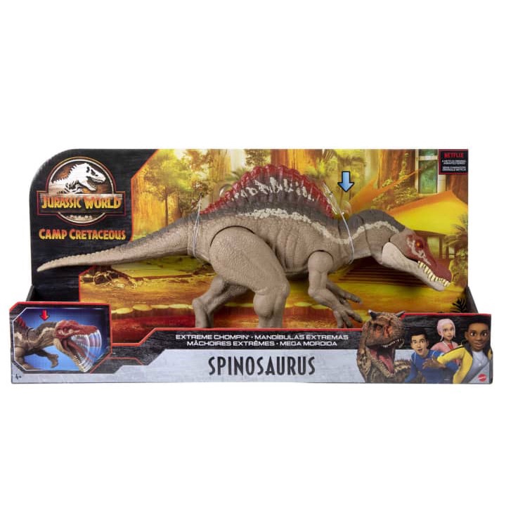 Mô hình khủng long Mattel🦕Jurassic World: Camp Cretaceous - Extreme Chompin'🦕Spinosaurus