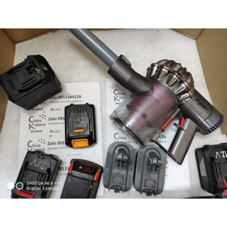 [Chiro] Đế chuyển chân pin máy hút bụi Dyson dùng pin hệ V6 21.6V sang dùng vỏ pin Milwaukee M18, Dewalt 20V, Makita LXT
