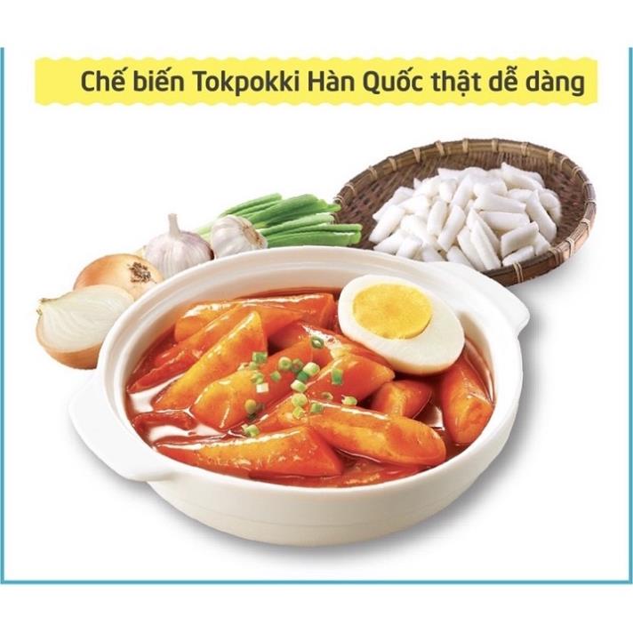 Bánh gạo Tokpokki /Tokbokki 350g/1kg O’food