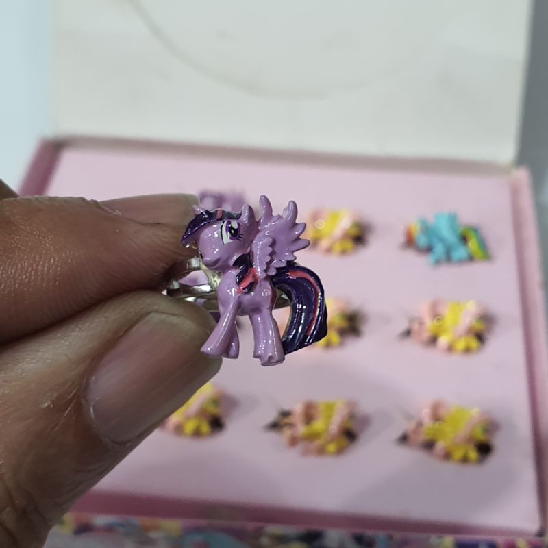 Nhẫn Thép Titan Không Gỉ Hình Ngựa Pony