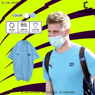 Áo thun di chuyển Man City cao cấp [ẢNH THẬT]