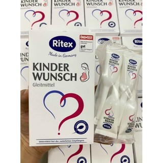 Gel Ritex Kinder Wunsch hỗ trợ thụ thai - tạo môi trường của Đức