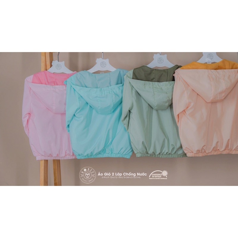 Áo gió cho bé