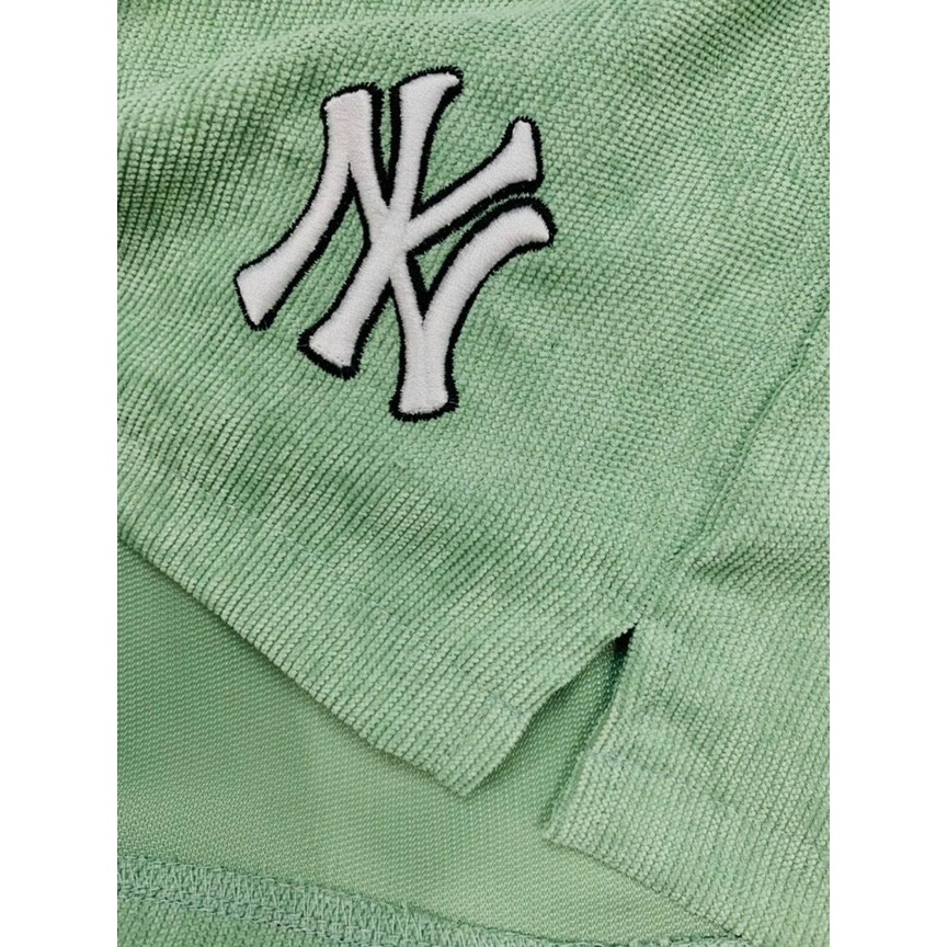 Quần Short Unisex Chất Nhung Gân Màu Trằng/Nâu/Xanh Thêu Logo Dn.Storevnxk