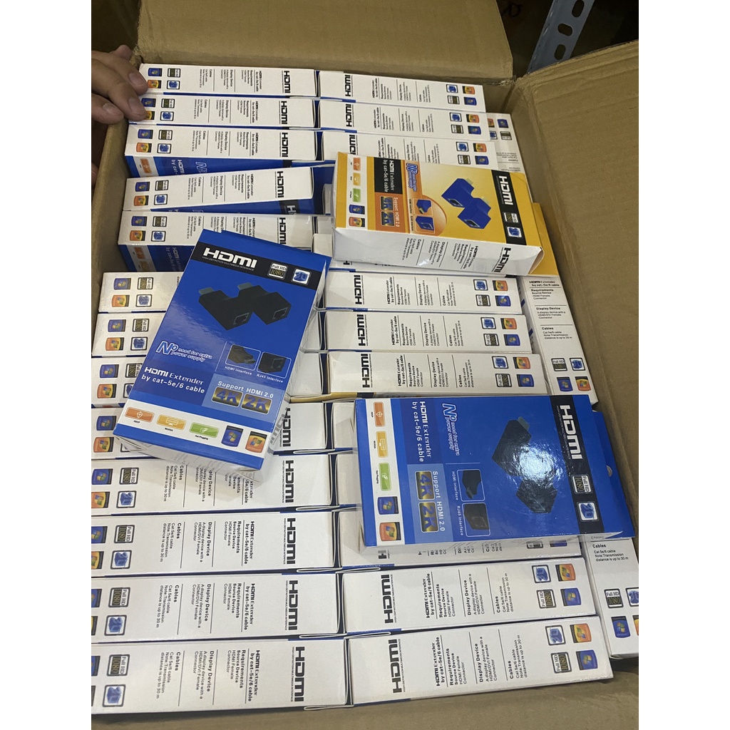 Bộ khuếch đại HDMI qua RJ45  kéo dài 30m