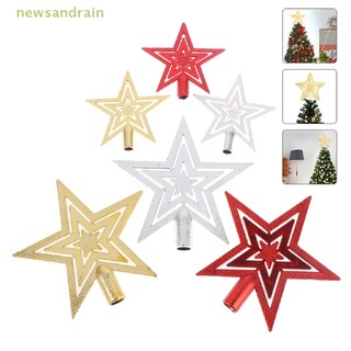 Ngôi sao lấp lánh trang trí cây thông noel