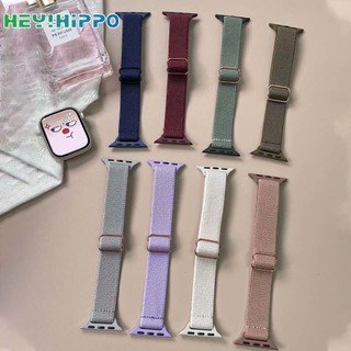 Dây nylon Co Giãn Điều Chỉnh Được Cho Đồng Hồ Thông Minh iwatch 45 / 44 / 42 / 41 / 40 / 38mm 8 / 7 / 6 / SE / 5