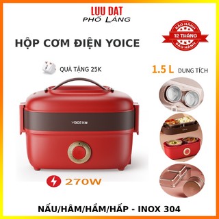 Hộp cơm điện yoice 2 tầng 4 ngăn Y-FH13A